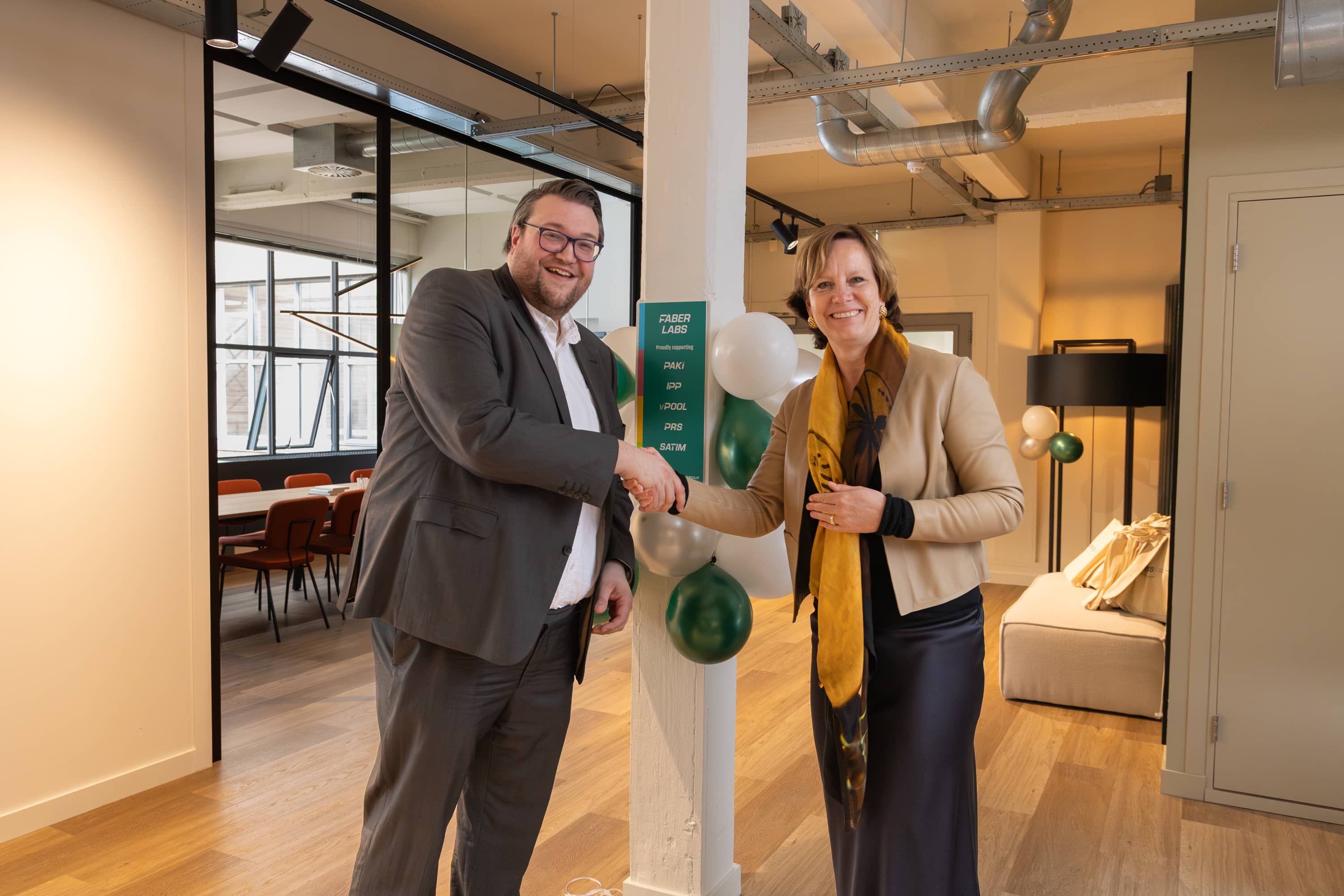 Faberlabs Opening Ingrid Faber Ralph Geers 2